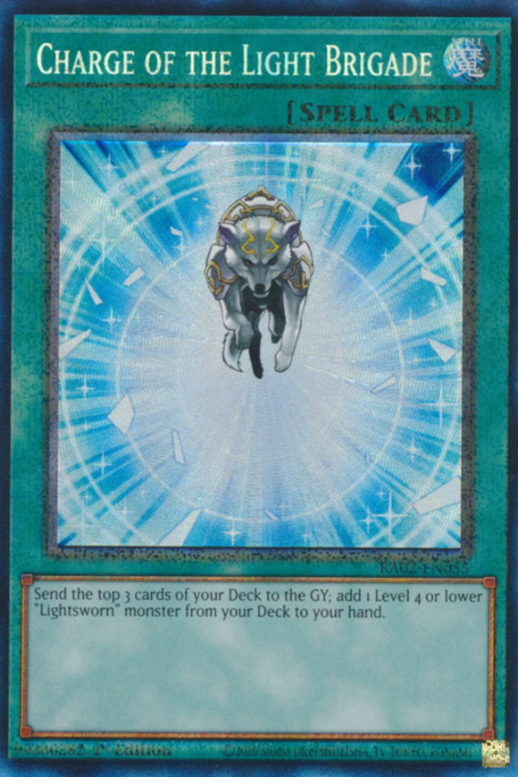 Charge of the Light Brigade - RA02-EN055 - Collector's Rare 1st Edition