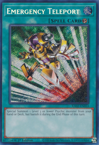 Emergency Teleport - RA02-EN053 - Secret Rare 1st Edition