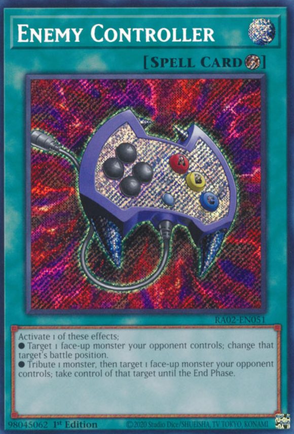 Enemy Controller - RA02-EN051 - Secret Rare 1st Edition