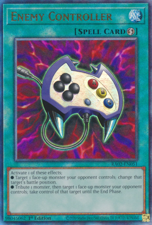 Enemy Controller - RA02-EN051 - Ultimate Rare 1st Edition