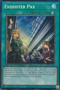 Exosister Pax - RA02-EN066 - Collector's Rare 1st Edition