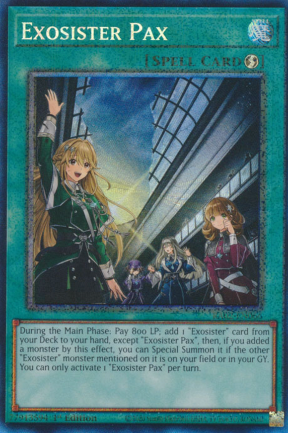 Exosister Pax - RA02-EN066 - Collector's Rare 1st Edition