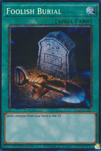 Foolish Burial - RA02-EN049 - Collector's Rare 1st Edition