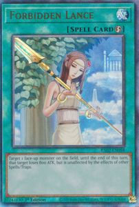 Forbidden Lance - RA02-EN058 - Ultimate Rare 1st Edition