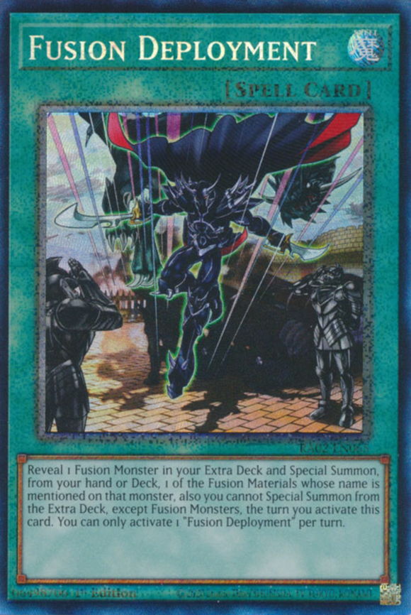 Fusion Deployment - RA02-EN065 - Collector's Rare 1st Edition