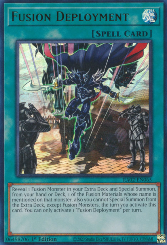Fusion Deployment - RA02-EN065 - Ultimate Rare 1st Edition