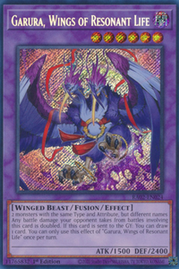 Garura, Wings of Resonant Life - RA02-EN024 - Secret Rare 1st Edition