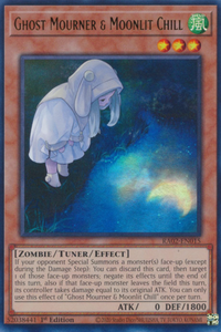Ghost Mourner & Moonlit Chill (Alt. Art) - RA02-EN015 - Ultra Rare 1st Edition