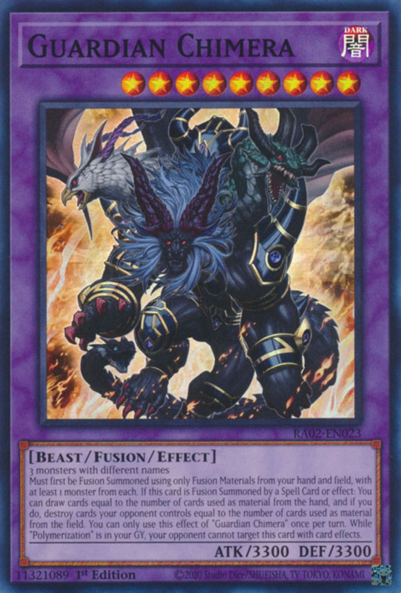 Guardian Chimera - RA02-EN023 - Super Rare 1st Edition