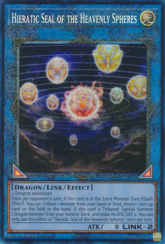 Hieratic Seal of the Heavenly Spheres - RA02-EN039 - Collector's Rare 1st Edition