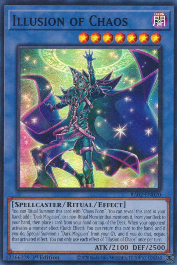 Illusion of Chaos - RA02-EN020 - Super Rare 1st Edition