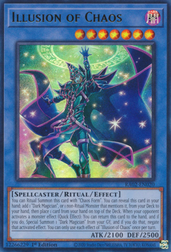 Illusion of Chaos - RA02-EN020 - Ultra Rare 1st Edition