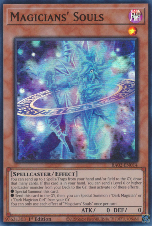 Magicians' Souls - RA02-EN014 - Ultra Rare 1st Edition