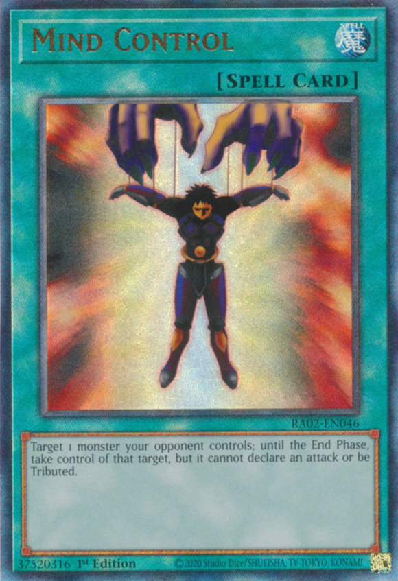 Mind Control - RA02-EN046 - Ultimate Rare 1st Edition