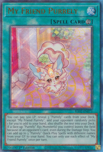 My Friend Purrely - RA02-EN071 - Ultimate Rare 1st Edition
