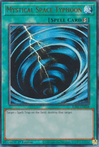 Mystical Space Typhoon - RA02-EN048 - Ultimate Rare 1st Edition
