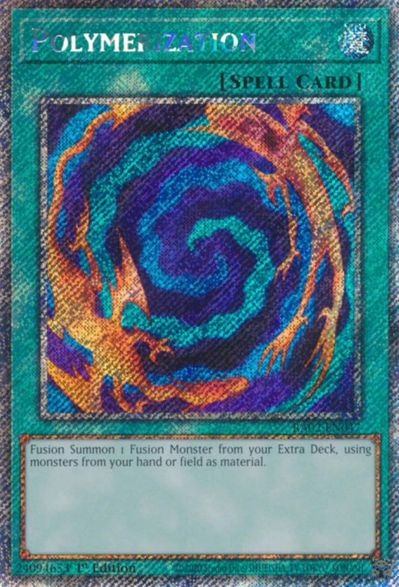 Polymerization - RA02-EN047 - Platinum Secret Rare 1st Edition