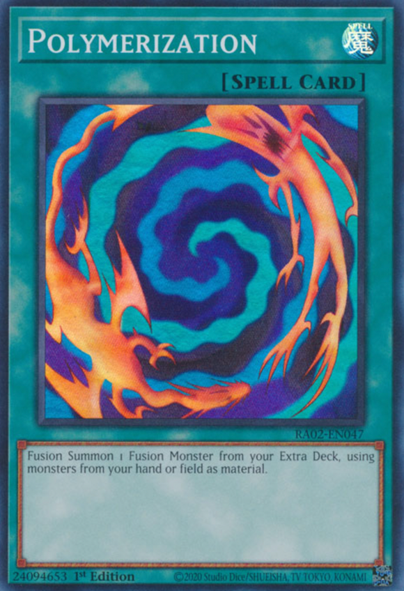 Polymerization - RA02-EN047 - Super Rare 1st Edition