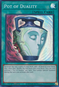Pot of Duality - RA02-EN057 - Super Rare 1st Edition