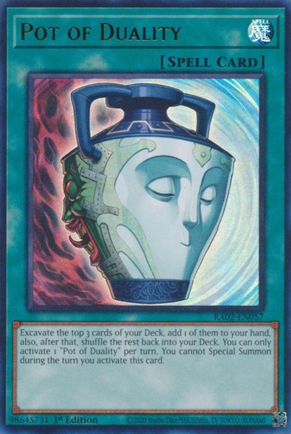Pot of Duality - RA02-EN057 - Ultra Rare 1st Edition