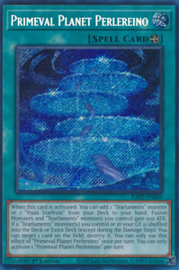 Primeval Planet Perlereino - RA02-EN069 - Secret Rare 1st Edition