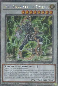 PSY-Framelord Omega - RA02-EN028 - Platinum Secret Rare 1st Edition