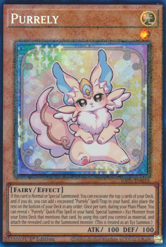 Purrely - RA02-EN018 - Collector's Rare 1st Edition