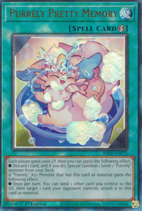 Purrely Pretty Memory - RA02-EN072 - Ultimate Rare 1st Edition