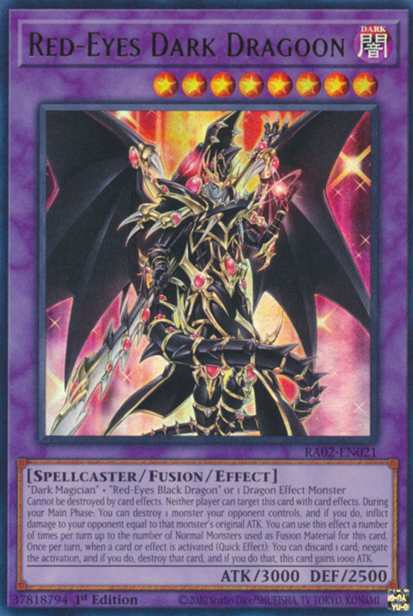 Red-Eyes Dark Dragoon - RA02-EN021 - Ultra Rare 1st Edition