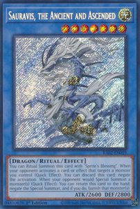 Sauravis, the Ancient and Ascended - RA02-EN019 - Secret Rare 1st Edition