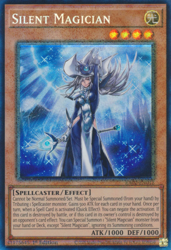 Silent Magician - RA02-EN012 - Collector's Rare 1st Edition