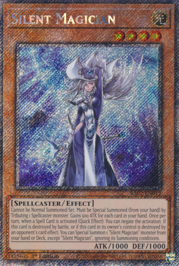 Silent Magician - RA02-EN012 - Platinum Secret Rare 1st Edition
