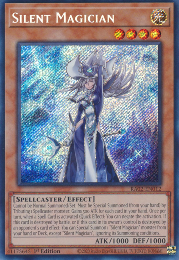 Silent Magician - RA02-EN012 - Secret Rare 1st Edition
