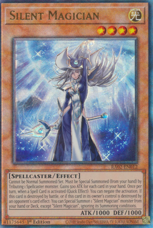 Silent Magician - RA02-EN012 - Ultra Rare 1st Edition