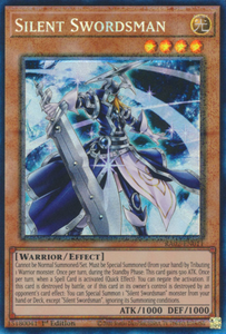 Silent Swordsman - RA02-EN011 - Collector's Rare 1st Edition