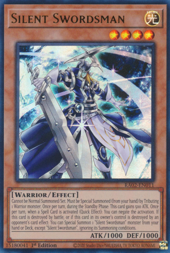 Silent Swordsman - RA02-EN011 - Ultra Rare 1st Edition
