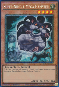 Super-Nimble Mega Hamster - RA02-EN004 - Collector's Rare 1st Edition