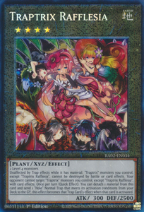 Traptrix Rafflesia - RA02-EN034 - Collector's Rare 1st Edition