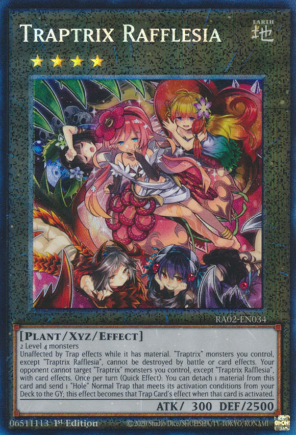 Traptrix Rafflesia - RA02-EN034 - Collector's Rare 1st Edition