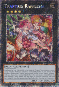 Traptrix Rafflesia - RA02-EN034 - Platinum Secret Rare 1st Edition