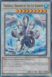 Trishula, Dragon of the Ice Barrier - RA02-EN026 - Ultimate Rare 1st Edition