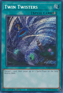 Twin Twisters - RA02-EN060 - Secret Rare 1st Edition