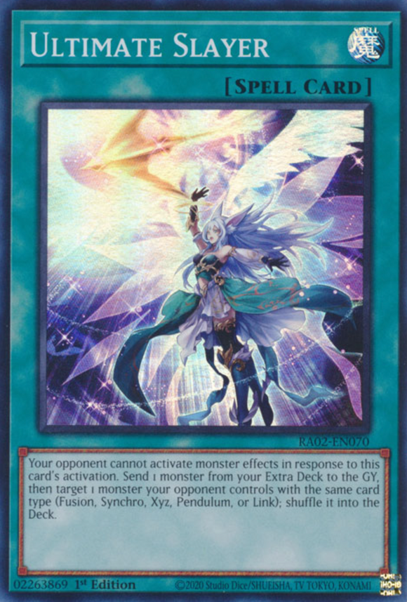 Ultimate Slayer - RA02-EN070 - Super Rare 1st Edition