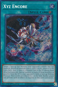 Xyz Encore - RA02-EN059 - Secret Rare 1st Edition
