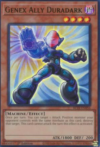 Genex Ally Duradark - BLTR-EN056 - Ultra Rare 1st Edition