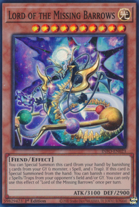 Lord of the Missing Barrows - INFO-EN023 - Super Rare 1st Edition