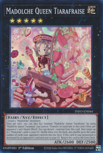 Madolche Queen Tiarafraise - INFO-EN044 - Super Rare 1st Edition