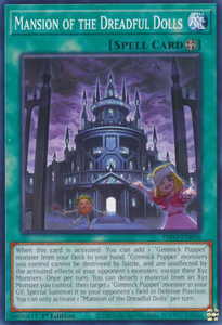 Mansion of the Dreadful Dolls - INFO-EN056 - Common 1st Edition