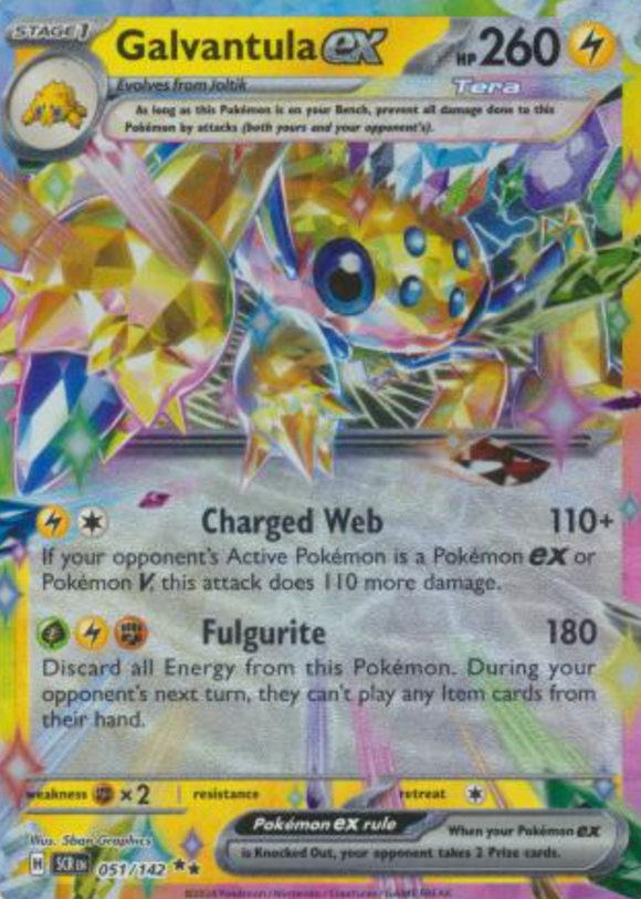 Galvantula ex - 051/142 - Ultra Rare