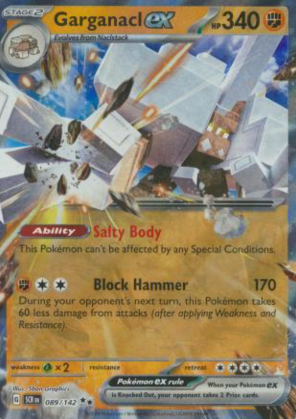 Garganacl ex - 089/142 - Ultra Rare